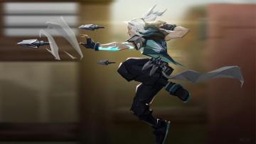 Valorant Video Game Jett Dagger 4k Wallpaper Mocah HD