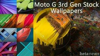 Out The Original Moto G 3rd Gen Stock Wallpaper Below