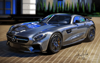 Digital Art Mercedes Wallpaper