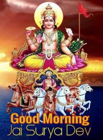 Surya Dev Good Morning Image Sale Off Ingeniovirtual
