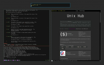 Ybeastie Openbsd Cwm Xombrero Xstatbar Xsetroot Wallpaper