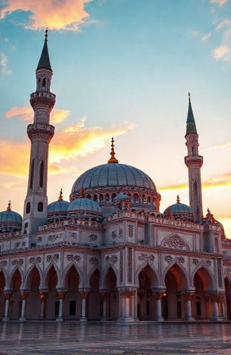 Mosque HD Wallpaper 1080p