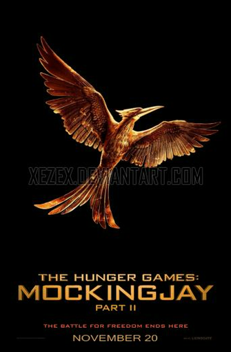 The Hunger Games Mockingjay Part Poster By Xezex Fan Art Wallpaper