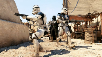 Ansel Vader S 501st Legion Secures A Plaza In Mos Eisley Shortly