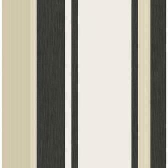 Wilko Manton Signature Stripe Wallpaper Black At