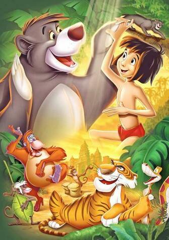 Walt Disney Posters The Jungle Book Characters Photo