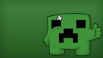 Cute Creeper Minecraft Wallpaper