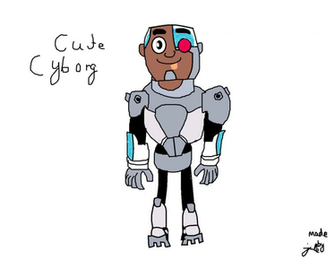 Cyborg Teen Titans Go Wallpaper