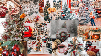 Christmas Collage Wallpaper