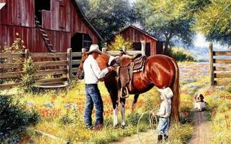 Peque O Cowboy Wallpaper