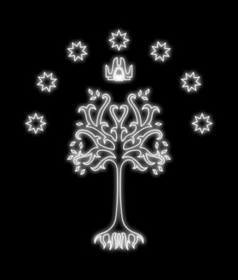 The White Tree Of Gondor By Funessen