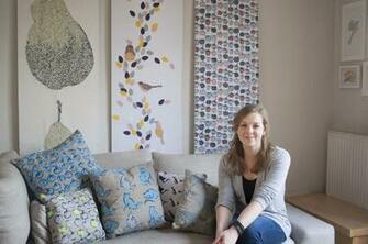 Ba Hons Textiles Graduate Winner Of The Homebase Wallpaper Design