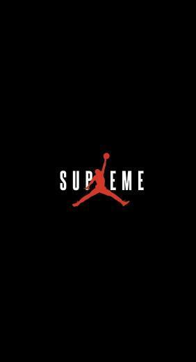 Supreme X Air Jordan Wallpaper