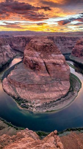 Wallpaper Canyon River Horseshoe Bend