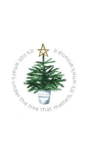 It S Not What Under The Tree That Matters Who Around