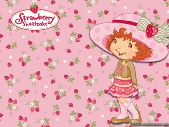 Strawberry Shortcake Cartoon Wallpaper Image