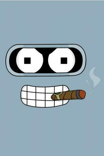 Bender Drawns Cartoons Wallpaper For iPhone