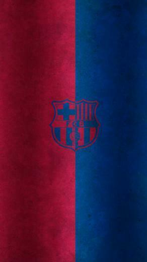 Red And Blue Fc Barcelona Logo Wallpaper iPhone