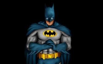 Cartoon Batman Super Hero HD Wallpaper