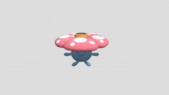Vileplume Looking Surprised Wallpaper