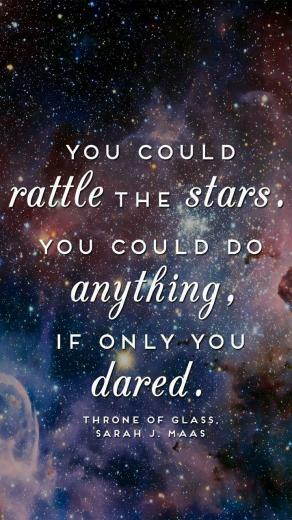 You Could Rattle The Stars With My Zodiac Constellation Yeah I