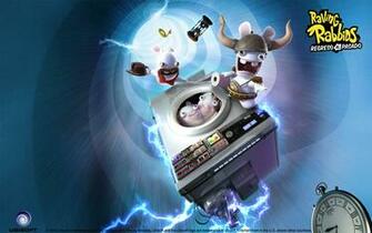 Raving Rabbids Travel In Time Wallpaper