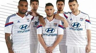 Olympique Lyonnais Adidas Soccer Home Kit Wallpaper Wide HD High
