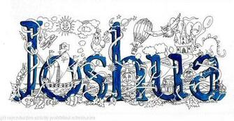 Josh Name Joshua Art Pack Of