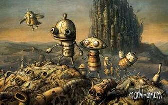 Wallpaper Machinarium Game Steampunk