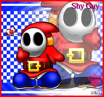 Shy Guy Wallpaper One Content And Loved