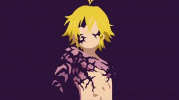 Seven Deadly Sins Meliodas Minimalist 4k