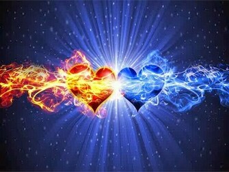 Fire And Water Wallpaper Of