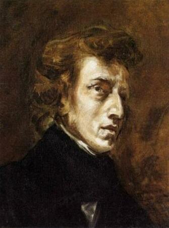 Frederic Chopin Eug Ne Delacroix Portrait Cloudpix
