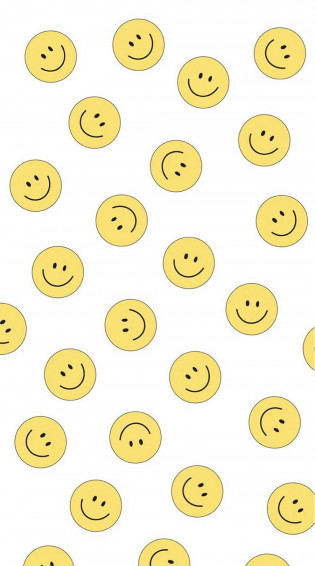 Preppy Smiley Face Wallpaper