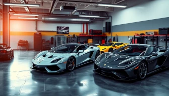 Car Garage Wallpaper
