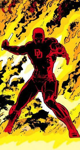 Daredevil iPhone Wallpaper Laser Time