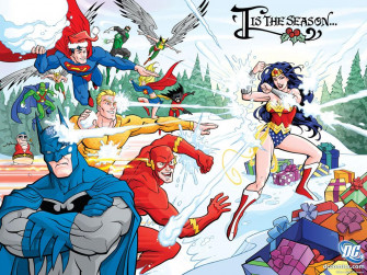 Batman Notes On Justiceleague Snowball Fight