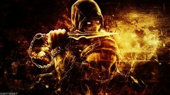 Mortal Kombat X Scorpion Wallpaper By Danteartwallpaper