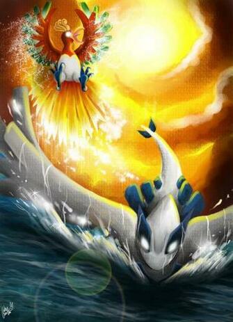 Ho Oh And Lugia By Nahlarys