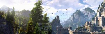 Witcher Dual Monitor Wallpaper On