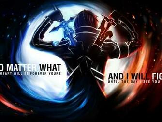 Sword Art Online Qoute HD Wallpaper