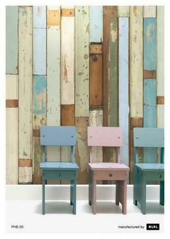 Pallet Wood Wallpaper Vintage Wonderland