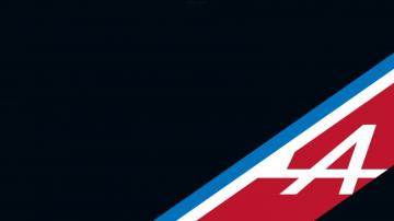 Minimalistic Wallpaper Of Alpine F1 Team S Winter Livery 4k Made