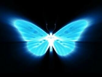 Wallpaper Blue Neon Background HD Background Desktop