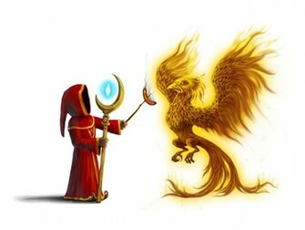 Thread Summon Phoenix Magicka Wallpaper