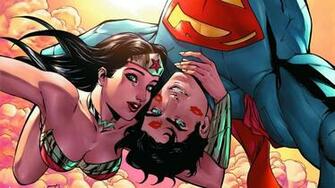 Superman And Wonder Woman Selfie Wallpaper