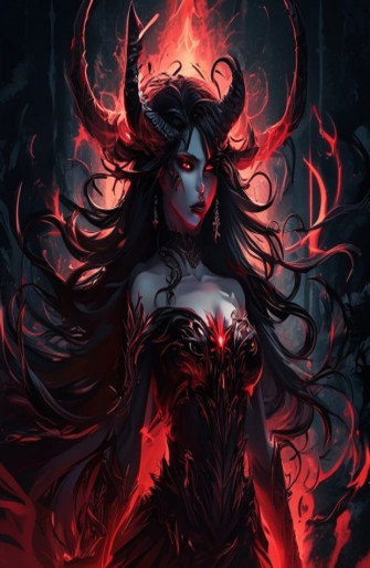 Female Demon Wallpaper