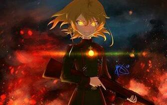 Wallpaper Tanya Degurechaff Manga Youjo Senki