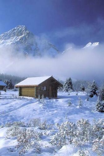 Cabin Source Background Pictures Vidzshare Net Winter In