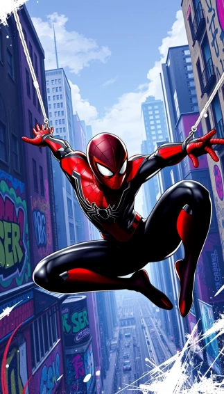 Miles Morales Spider Verse Wallpaper
